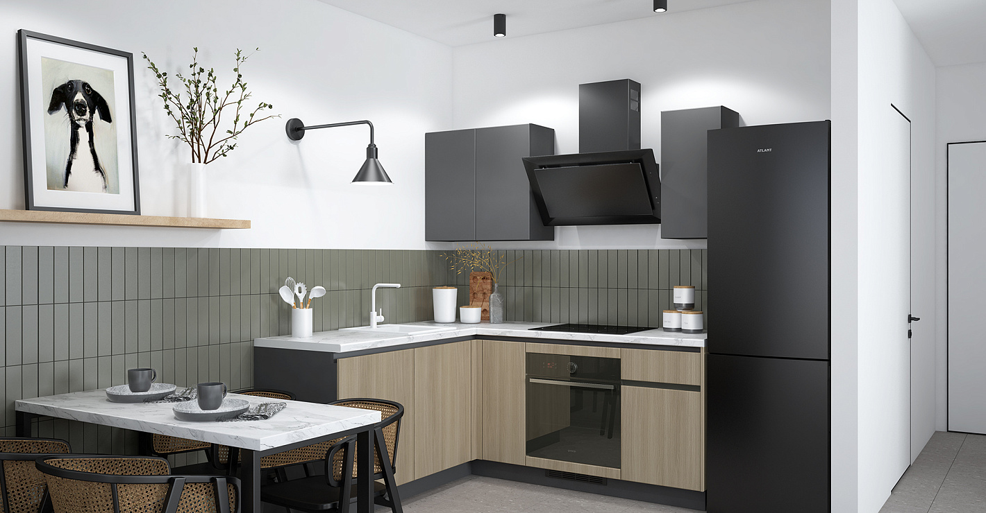 Кухня Уна сет (2000 x 1800 мм)